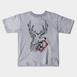 Viking draugr shaman Kids T-Shirt